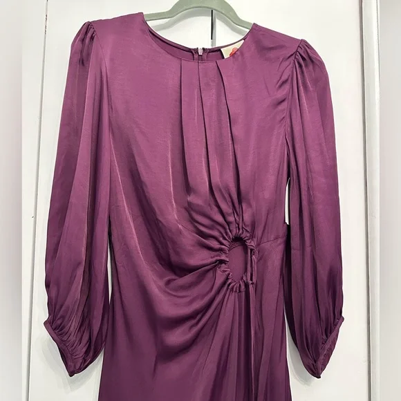 FARM Rio Purple Long Sleeve Dress - Picture 4 of 9
